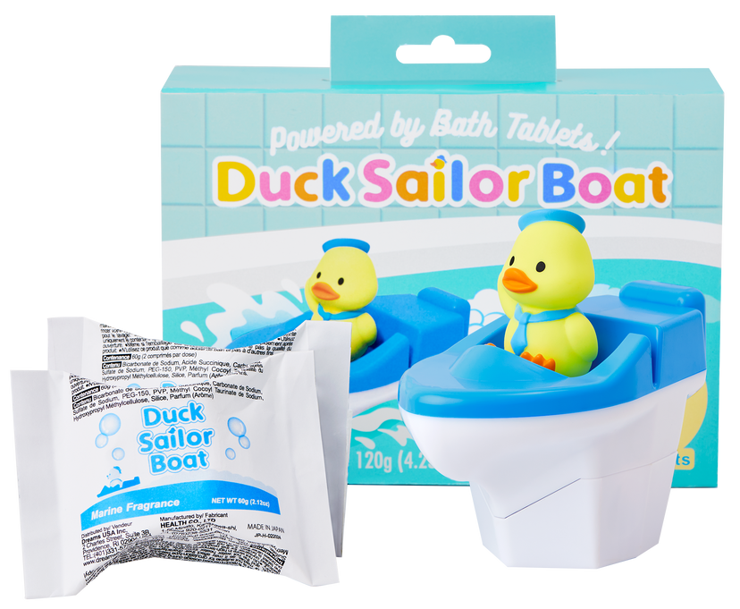 Duck Sailor Boat - Shelf Ready