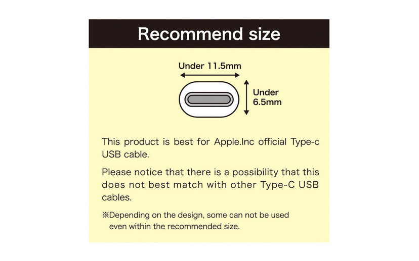 CABLE BITE for Type-C USB - Happy Pick