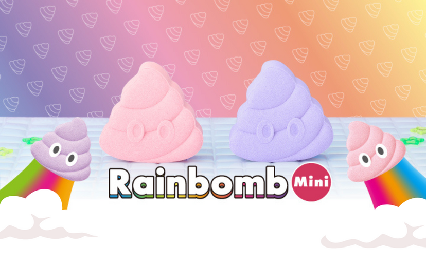 Rainbomb Mini Poop Emoji - Modern Display