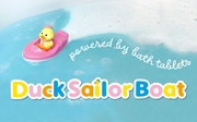 Duck Sailor Boat - Shelf Ready