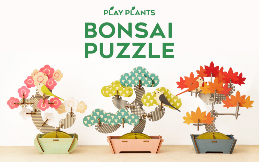 Play Plants Bonsai Puzzles - Little Accent
